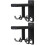 2Pcs Rotating Kitchen Utensil Holder Wall Mounted Organizer 7