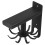 2Pcs Rotating Kitchen Utensil Holder Wall Mounted Organizer 2