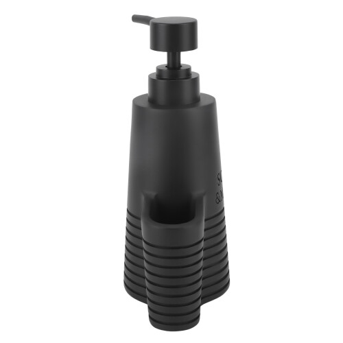 Stainless Steel Dish Soap Dispenser with Brush for Kitchen 1