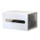 Wall Mount Drawer Storage Box Plastic Cotton Swabs Hair Clips 1