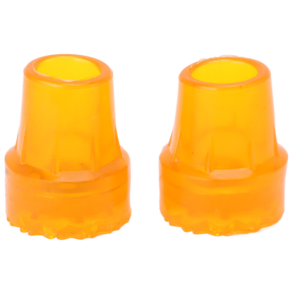 2pcs Anti Slip Rubber Cane Tips Replacement for Walking Stick