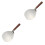 2Pcs Stainless Steel Pizza With Wooden Handle For Kitchen Use 3