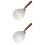2Pcs Stainless Steel Pizza With Wooden Handle For Kitchen Use 5