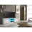 Creative Furniture TV Unit 120cm - White Gloss Doors 6