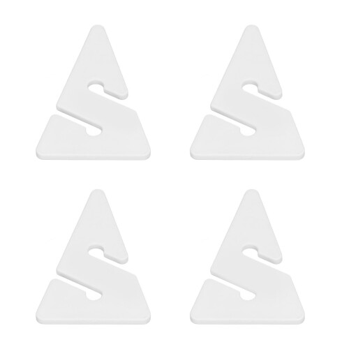 4Pcs Dive Line Marker ABS Wreck Cave Triangle Guide Rope Indicator White 1