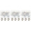 30 Pcs Heart Shape Pacifier Clips Iron Holder 4