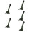 5Pcs Durable Gas Tank Spout Replacement For Can 10