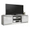 Creative Furniture TV Unit 120cm - White Gloss Doors 3