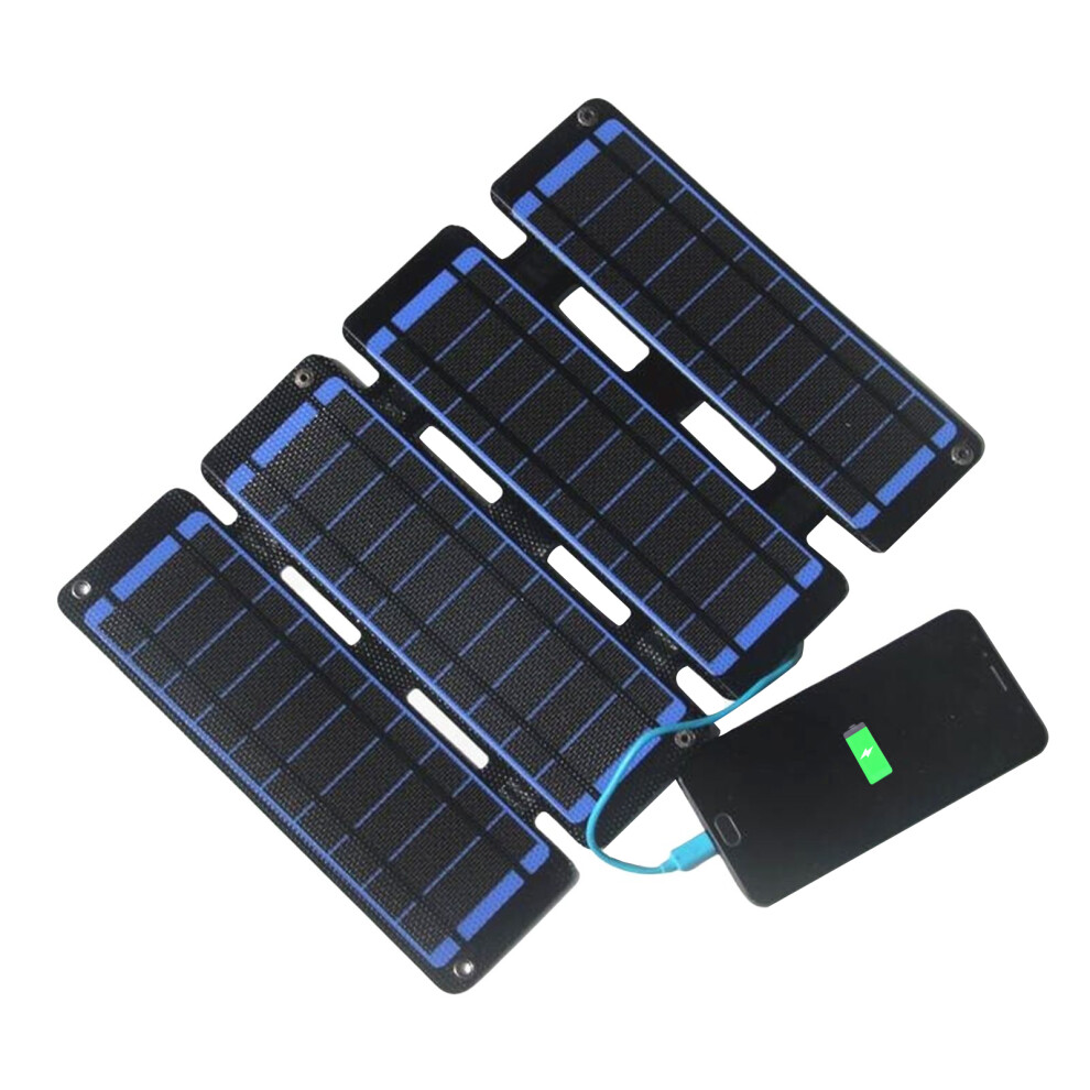 13W 5V Foldable Solar Panel Dual Usb 609610774631