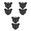 6 Pcs Support Inserts For Diving Snorkel Fin Shaping 6