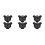 6 Pcs Support Inserts For Diving Snorkel Fin Shaping 8