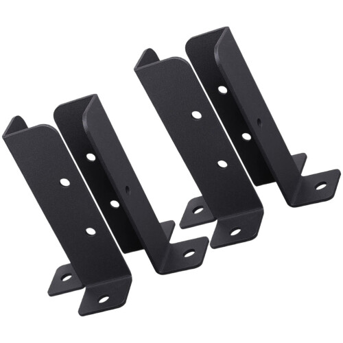 16 Pcs Post Base Brackets Heavy Duty Wood Fence Bracket 1