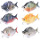 Slow Sinking Fishing Lures Double Hook Realistic Swimming Pattern Saltwater Artificial Baits Tackle Accessory 3