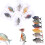 Slow Sinking Fishing Lures Double Hook Realistic Swimming Pattern Saltwater Artificial Baits Tackle Accessory 2