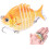 Slow Sinking Fishing Lures Double Hook Realistic Swimming Pattern Saltwater Artificial Baits Tackle Accessory 4