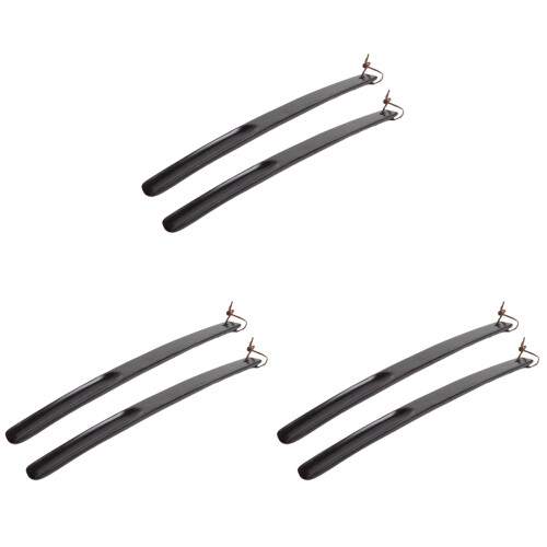 3Pcs 38Cm Wood Shoe Horns With Rope 1