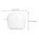 100Stk Einweg Kuchenform Transparente Lebensmittelbox Muffinhalter 3