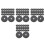 80 Pcs 25cm Nonwoven Tree Mulch Ring For Garden Root Protection 10
