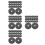 80 Pcs 25cm Nonwoven Tree Mulch Ring For Garden Root Protection 6
