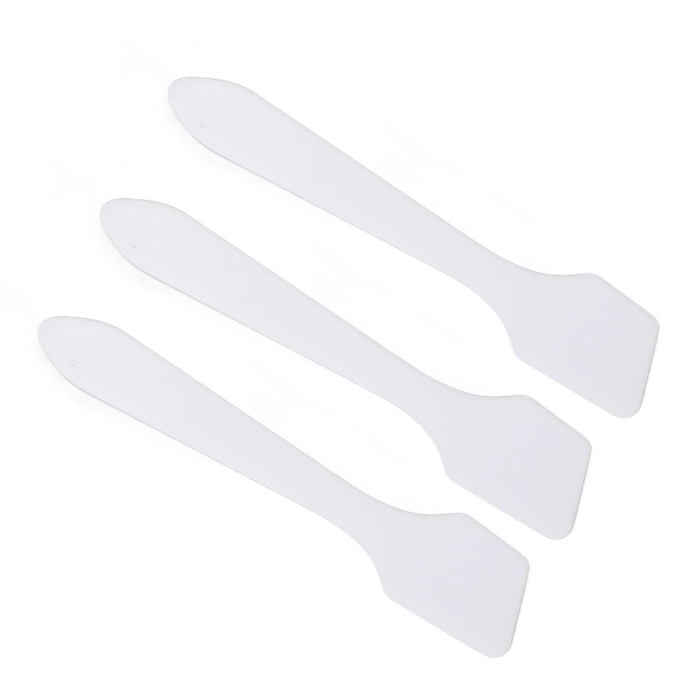 Cream 3Pcs Plastic Facial Mask Spatulas Set Skin Care Applicators