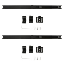 4 Sets Adjustable Heavy Duty Barn Door Close Mechanism With Spring