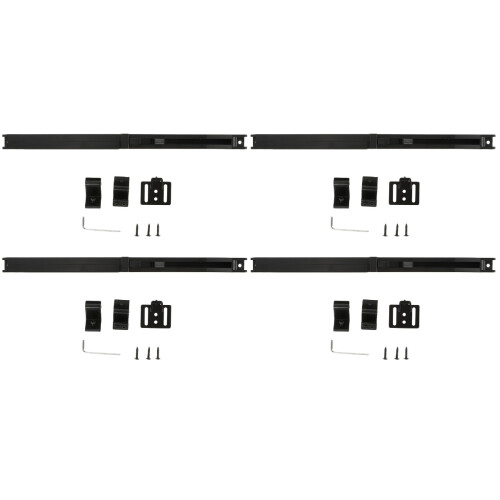 4 Sets Adjustable Heavy Duty Barn Door Close Mechanism With Spring 1