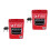 2Pcs Manual Reset Emergency Call Point Fire Alarm Button With Keys 10