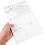 2Pcs Tear-Off Notepad Daily Planner Schedule Pad To Do List 11