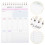 2Pcs Tear-Off Notepad Daily Planner Schedule Pad To Do List 3
