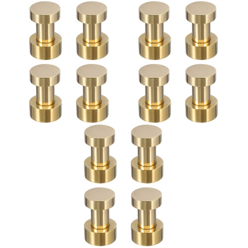 12Pièces Supports Dorés En Métal Pour Serviettes Accessoires 2