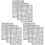 18 Sheets Window Cling Glass Decal For Indoor Use 4