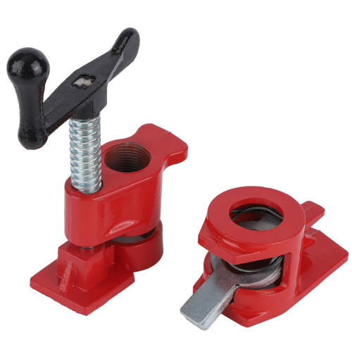 4Sets 3/4" Quick Release Heavy Duty Iron Wood Clamp Set 2
