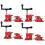 4Sets 3/4" Quick Release Heavy Duty Iron Wood Clamp Set 1