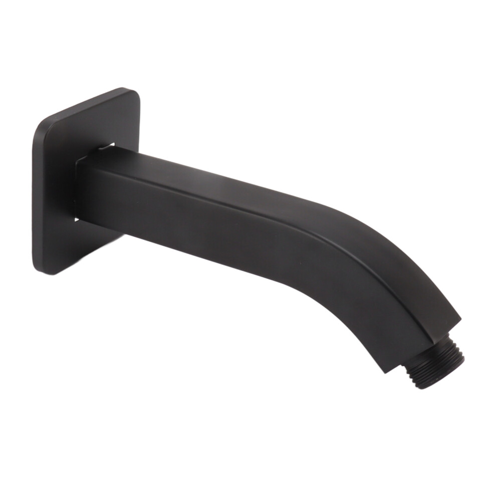(Drawing Design) Brass Shower Arm Extension Tube Npt For Bathroom Black 609610781608