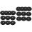 20 Pcs Nonwovens Tree Mulch Rings Protector Mats Round Plant Covers 6