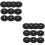 20 Pcs Nonwovens Tree Mulch Rings Protector Mats Round Plant Covers 8