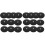 20 Pcs Nonwovens Tree Mulch Rings Protector Mats Round Plant Covers 4