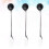 18 Pcs Stainless Steel Mini Fork With Ceramic Handle For Dessert 10