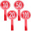 4er-set hand-whiteboards doppelseitig beschreibbar halten 5