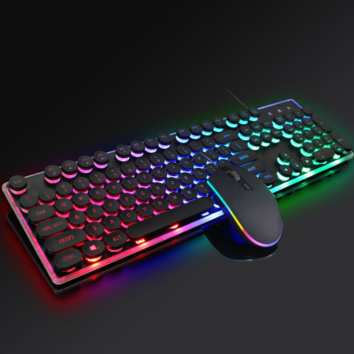 2 Sets Lighting Gaming Hover Keyboard Mouse Combo 2