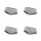 4Pcs Ear Muffs For Sleep - Adjustable Noise Reducing Headband 4
