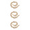3 Pcs Short Chain Strap Handbag Accessory Replacement For Shoulder Bag 8
