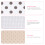 160pcs scrapbook decorative paper single sided pattern thin paper 7