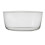1 backpudding-schale, transparent, ofenfest 2