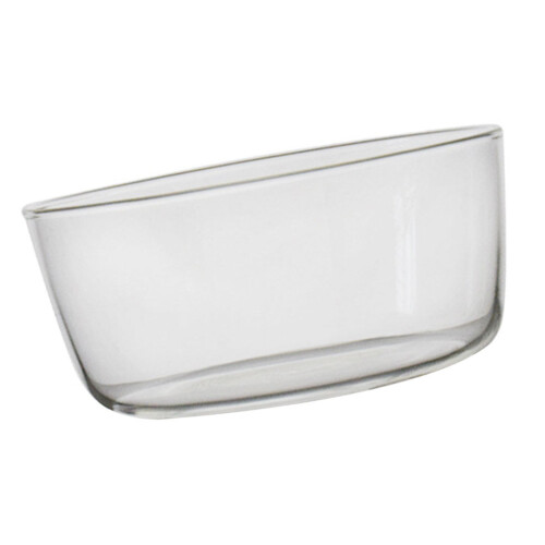 1 backpudding-schale, transparent, ofenfest