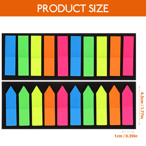 2Sets Beschrijfbare Index Tabs Voor School En Kantoor 2