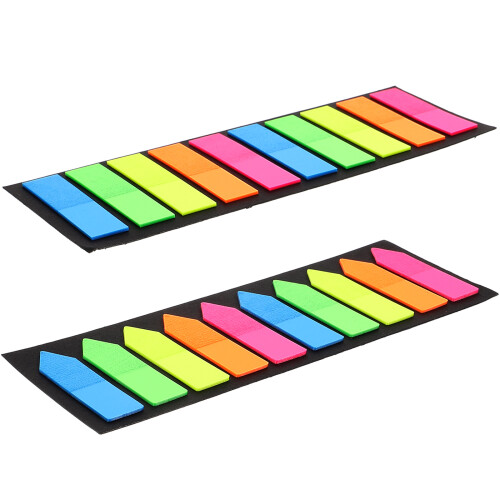 2Sets Beschrijfbare Index Tabs Voor School En Kantoor