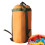 Backpack Stuff Sack Sleeping Bag Compression Sack Waterproof Nylon Travel Camping Storage Bag Orange 1