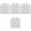 40 Pcs AAA to AA Battery Adapter Holders Converter 5