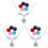 3Pcs Essential Oil Diffuser Choker Aromatherapy Locket Chain Necklace 2